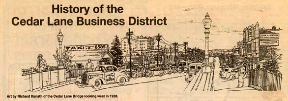 Cedar Lane history
