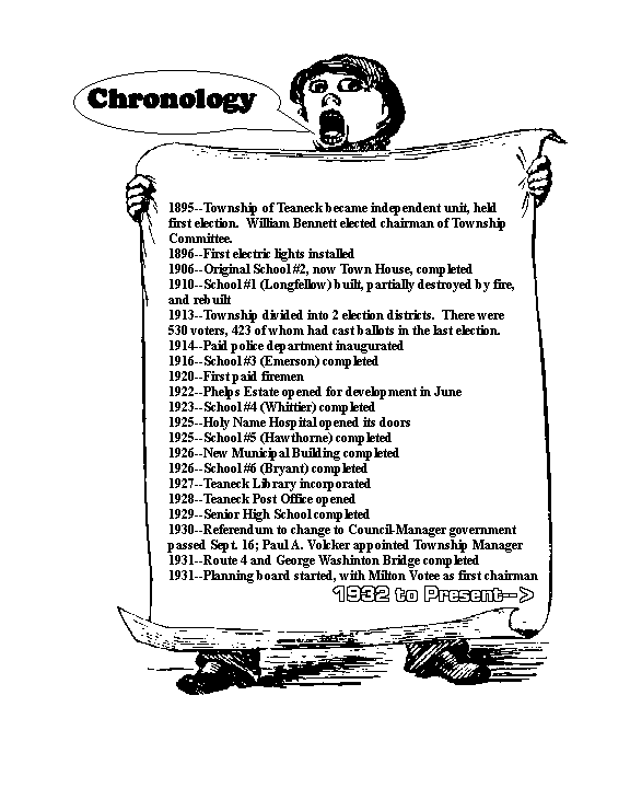 Teaneck Chronology 2
