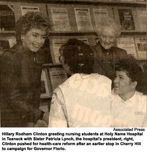 Hillary Clinton visit HNH
