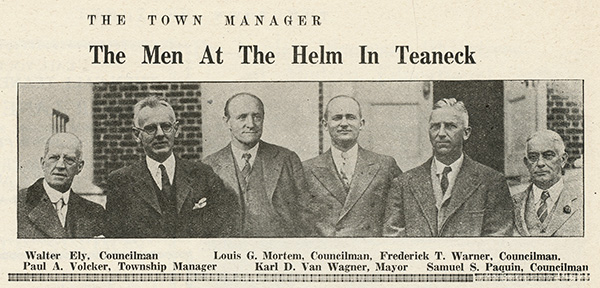 The Men At The Helm In Teaneck