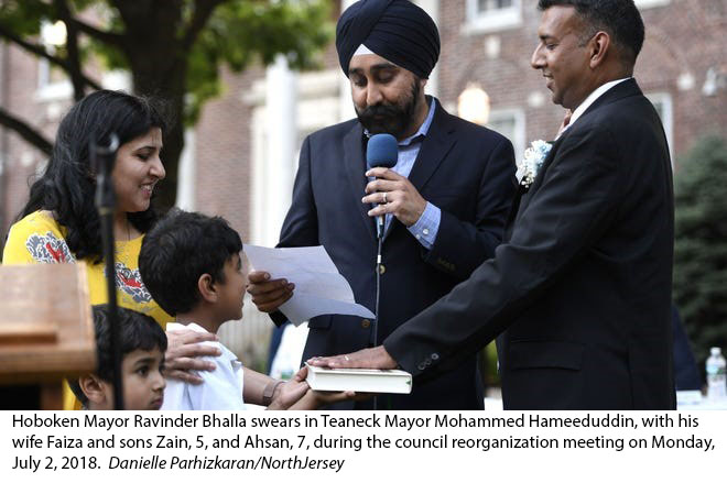 Mayor swear in