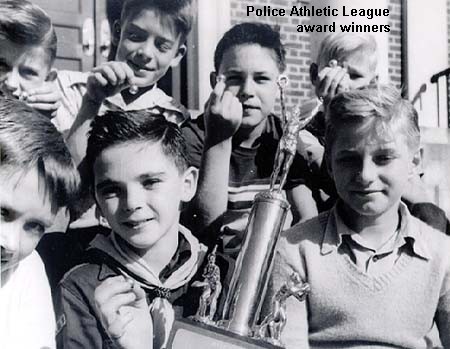 Police Athletic League award winners