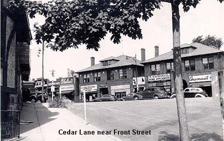 Cedar Lane near Front Street