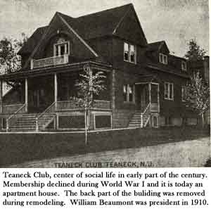 Teaneck club built in 1906